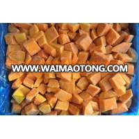 2016 China frozen pumpkin chopped hot sale taste delicious